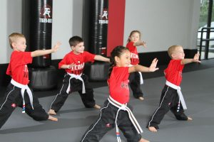 Kids martial arts training The Woodlands